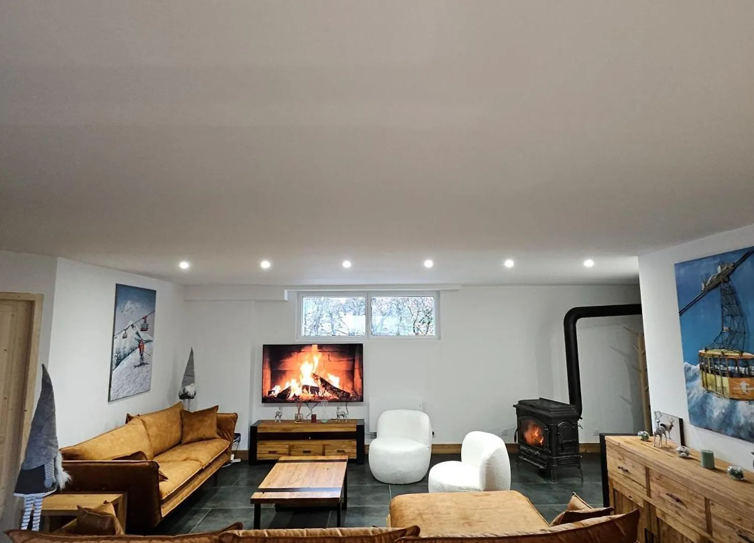 Apartment Les Fees Mer : Appart 150 M² Hypercentre Calme 10P Chamonix