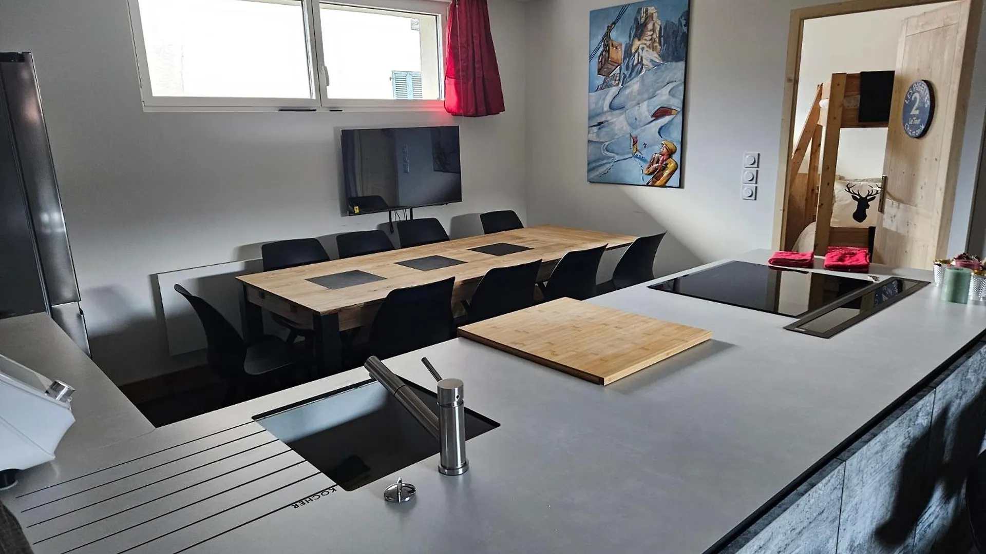 Apartment Les Fees Mer : Appart 150 M² Hypercentre Calme 10P Chamonix