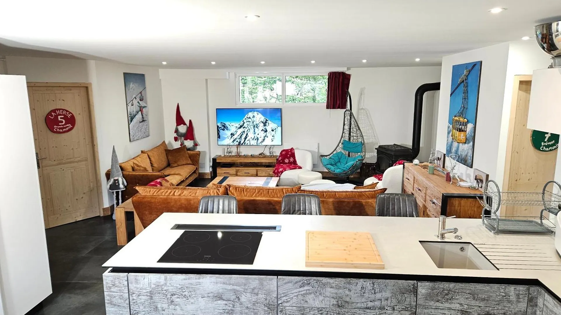 Les Fees Mer : Appart 150 M² Hypercentre Calme 10P Chamonix France